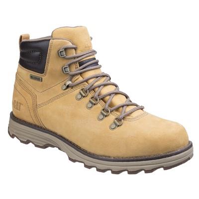 Caterpillar CAT Lifestyle Sire honey leather waterproof lace up boot