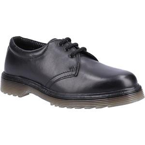 Amblers Aldershot black leather upper air cushion sole non-safety gibson shoe