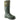 Buckbootz green non-safety waterproof rubber wellington boot #BBZ5020
