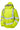 PULSAR® high-visibility waterproof breathable padded yellow bomber jacket #P191