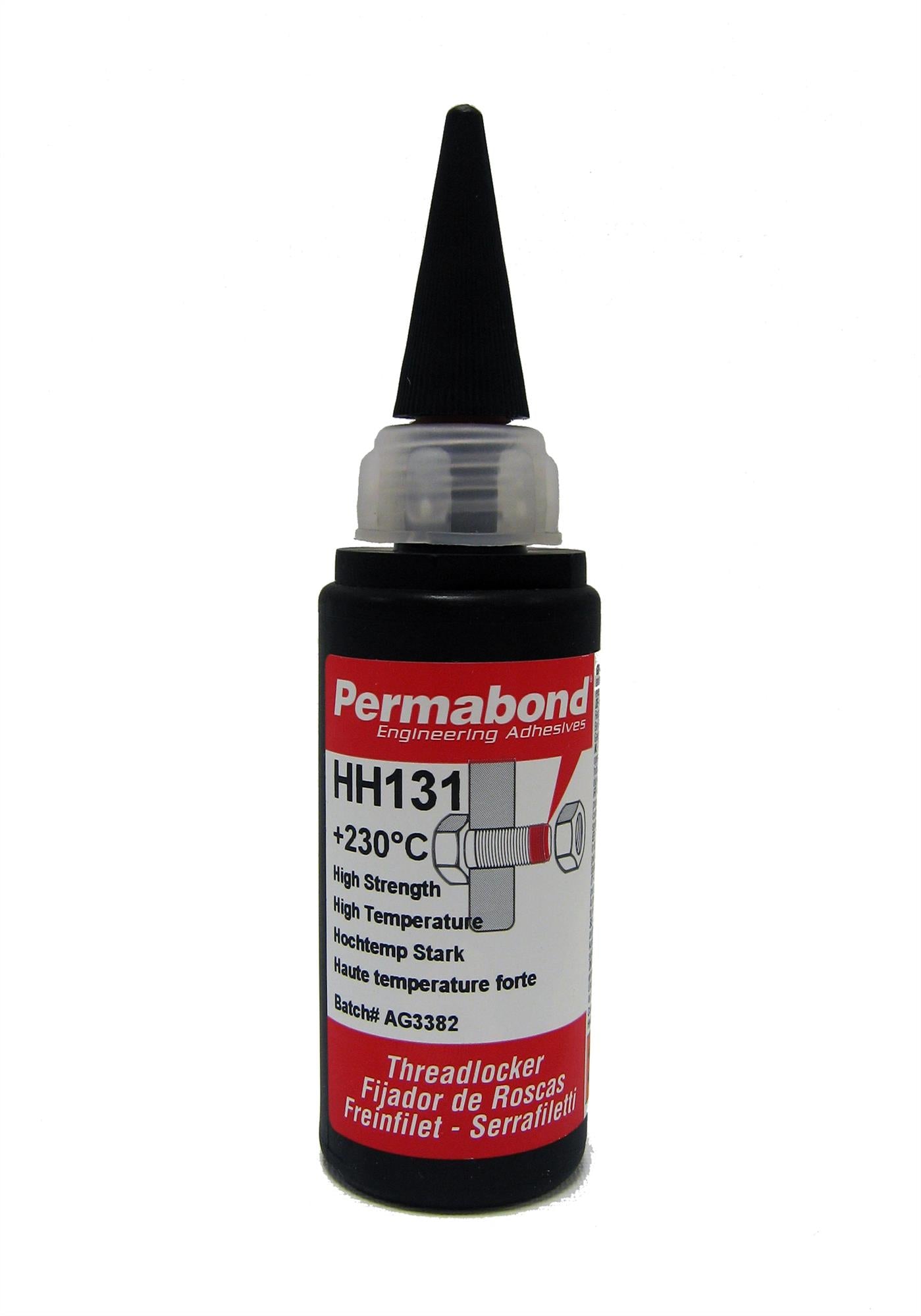 Permabond high-temperature resistant anaerobic threadlocker #HH131