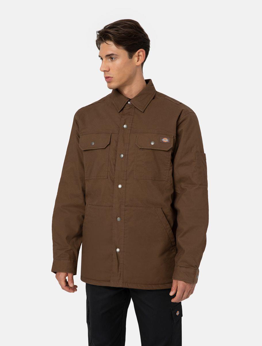 Dickies Flex Duck Shirt Jacket Timber