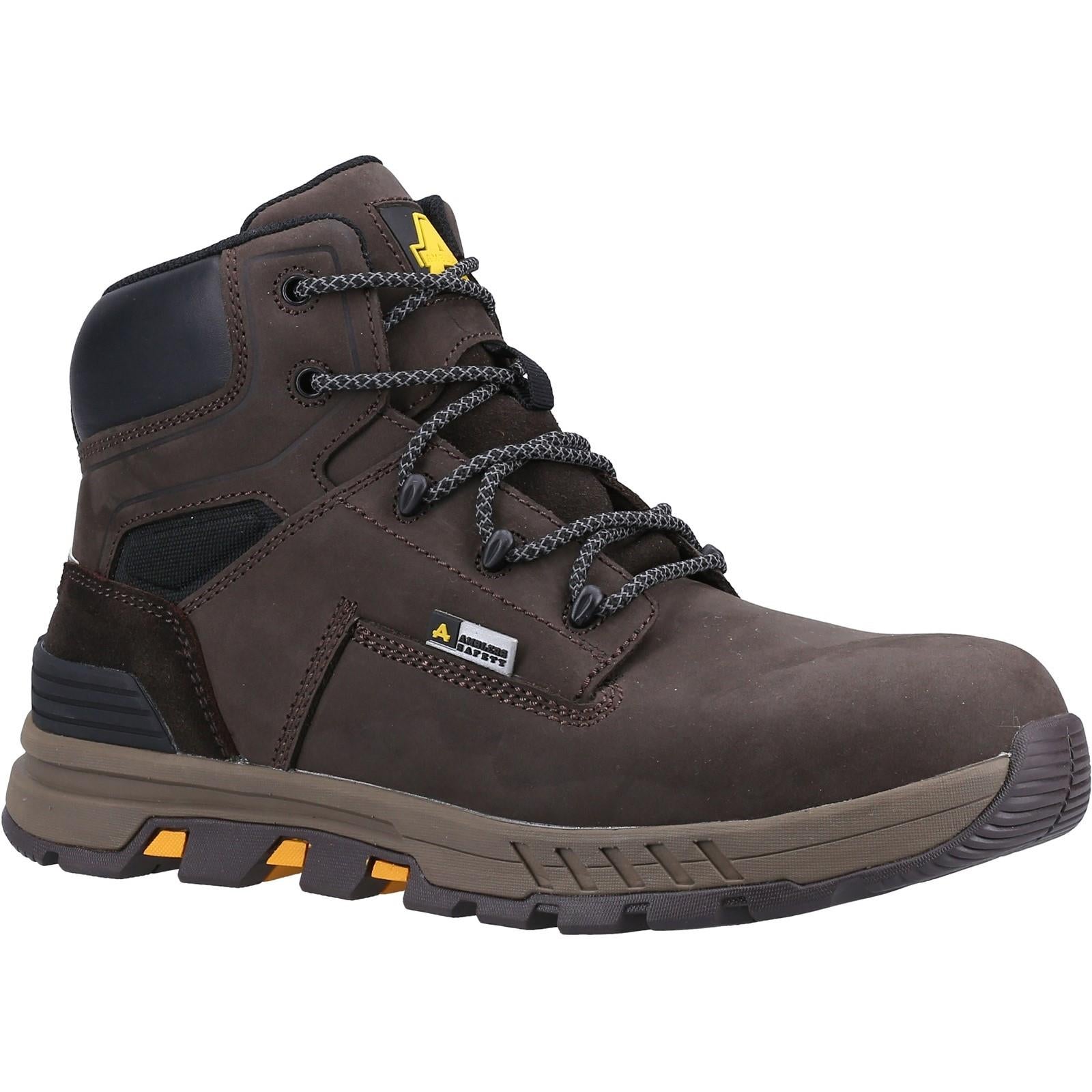 Amblers AS261 Crane S3 brown steel toe composite midsole work safety boots