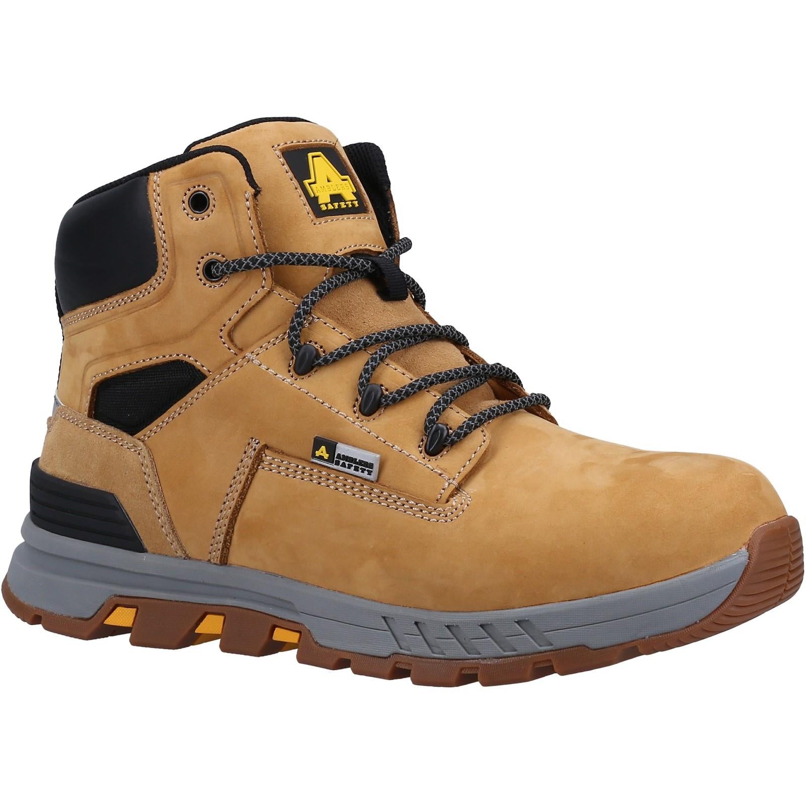 Amblers AS261 Crane S3 honey steel toe composite midsole work safety boots