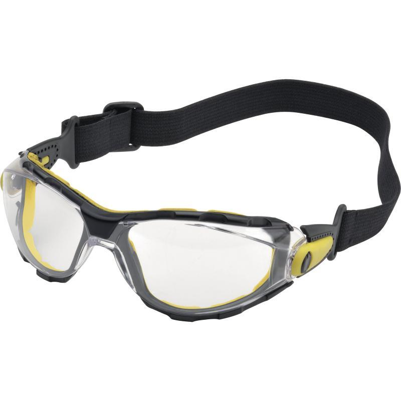 Delta Plus PACAYA clear lens head strap safety work glasses