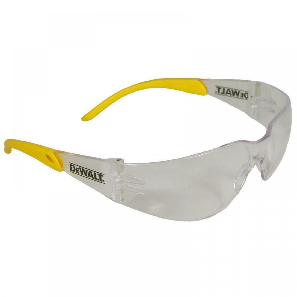 DeWALT Protector clear,smoke or indoor/outdoor frameless safety glasses to EN166
