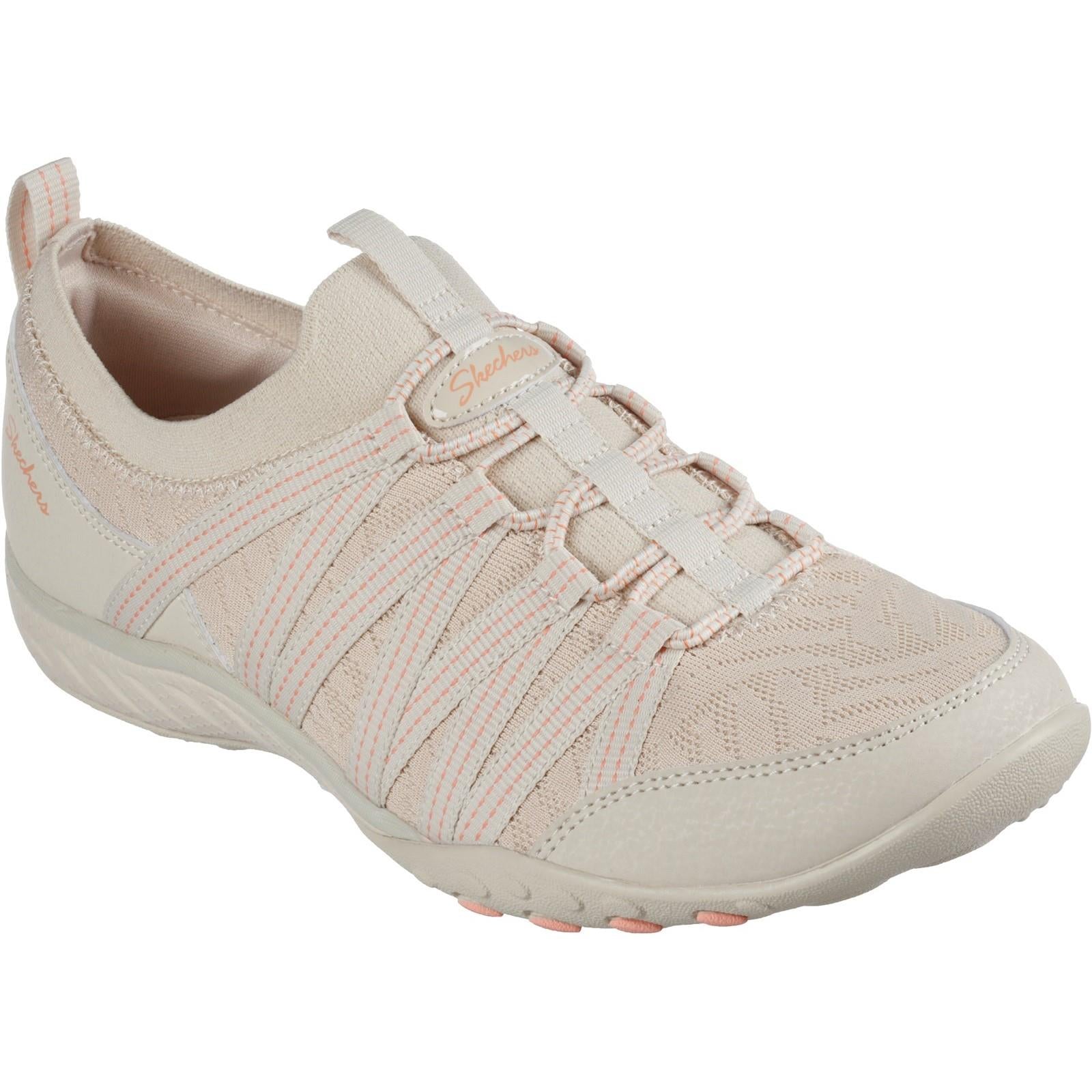 Skechers Breathe Easy First Light natural memory foam sports trainers shoes