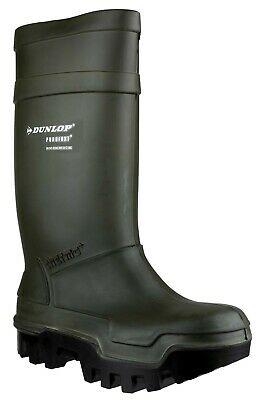 Dunlop Purofort Thermo+ 662933 green steel toe/midsole safety wellington boot
