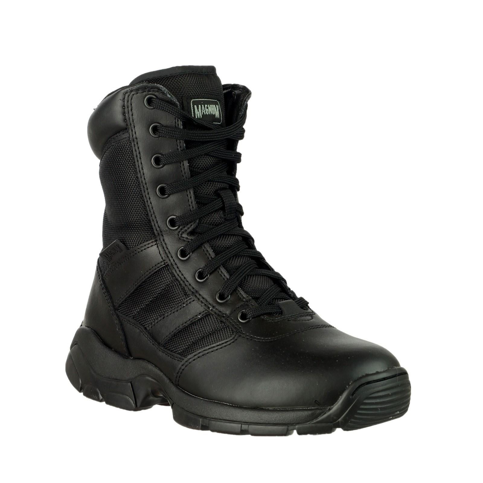 Magnum Panther black side-zip 8" combat cadet security non-safety boot #M800339