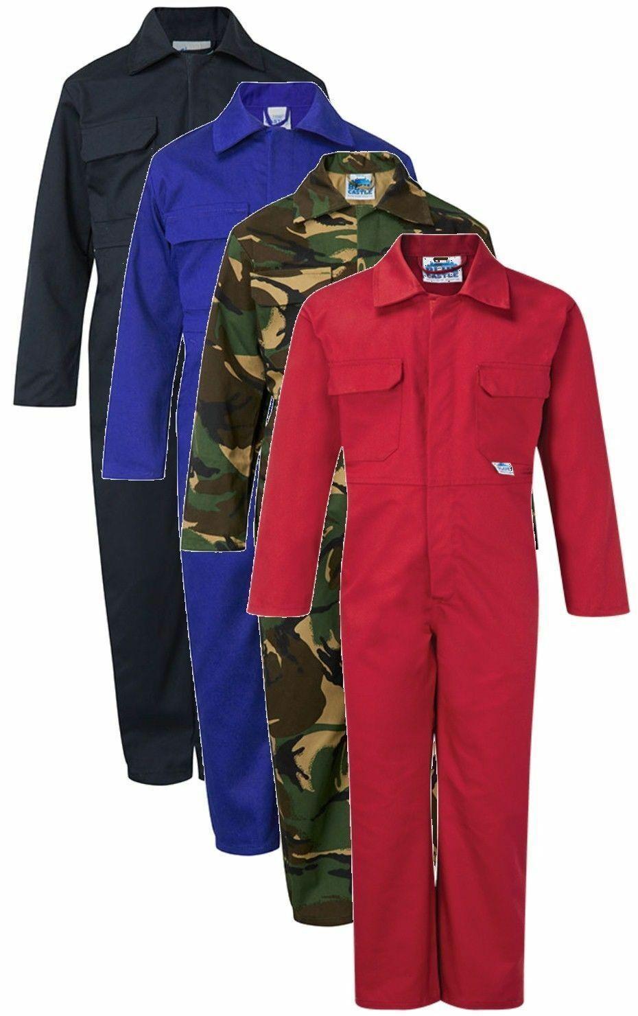 Fort kids junior childs childrens coverall work boilersuit #333