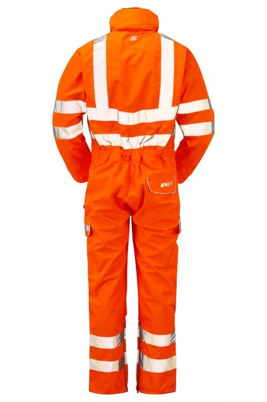 PULSAR® Rail high-visibility waterproof breathable unlined coverall #PR505