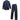Delta Plus navy PVC coated polyester hooded 2-piece wet-suit #400