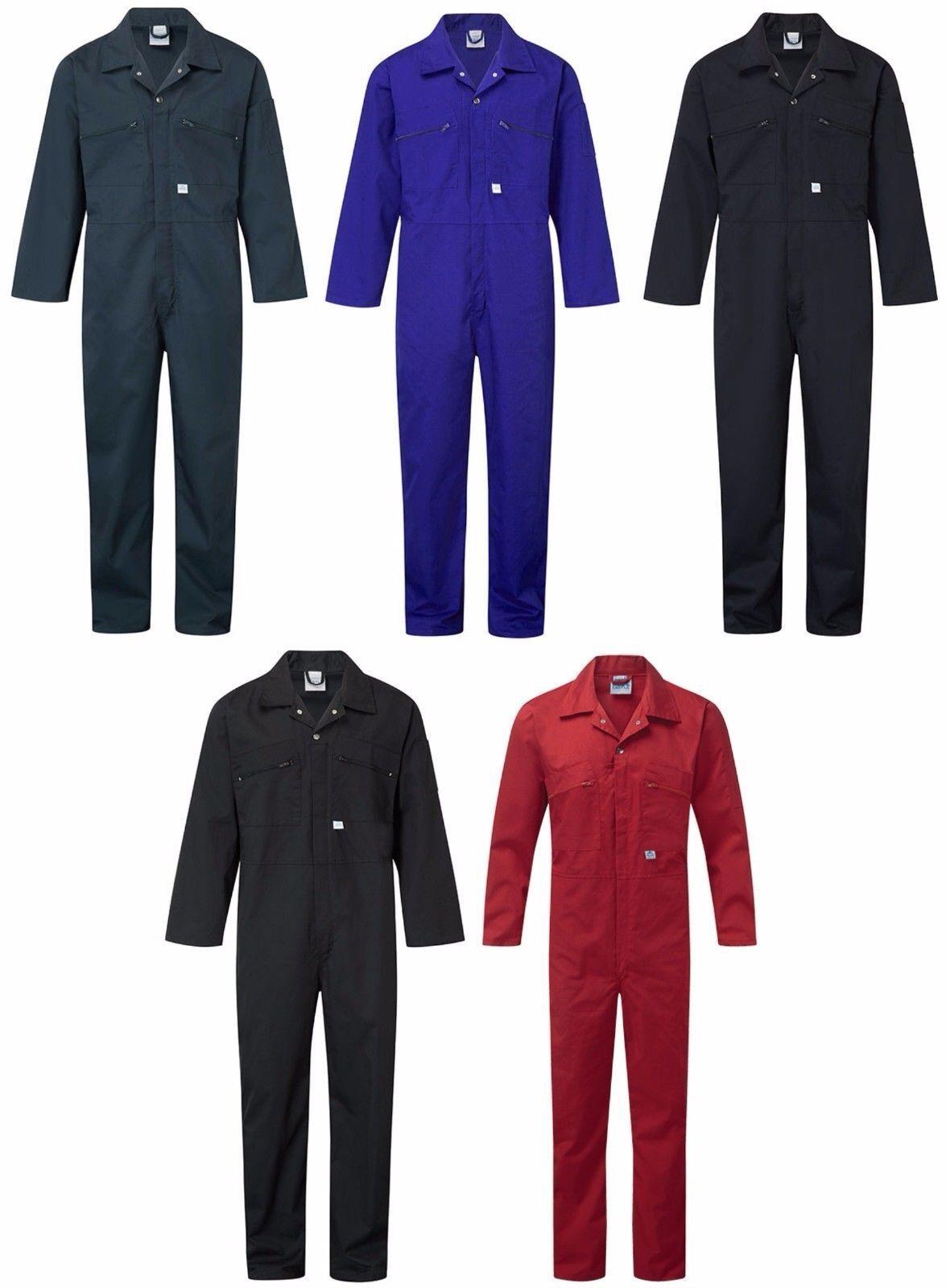 Fort zip-front boilersuit heavy-duty 240g polycotton multi-pocket coverall #366