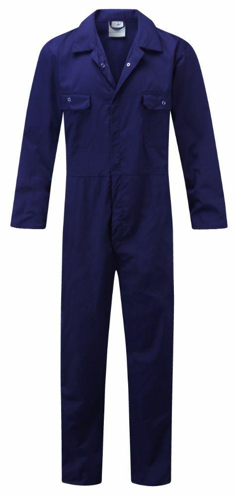 Fort royal blue coverall adults 210g polycotton boiler-suit #318