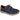 Skechers Melson Planon navy blue memory foam slip on canvas shoes