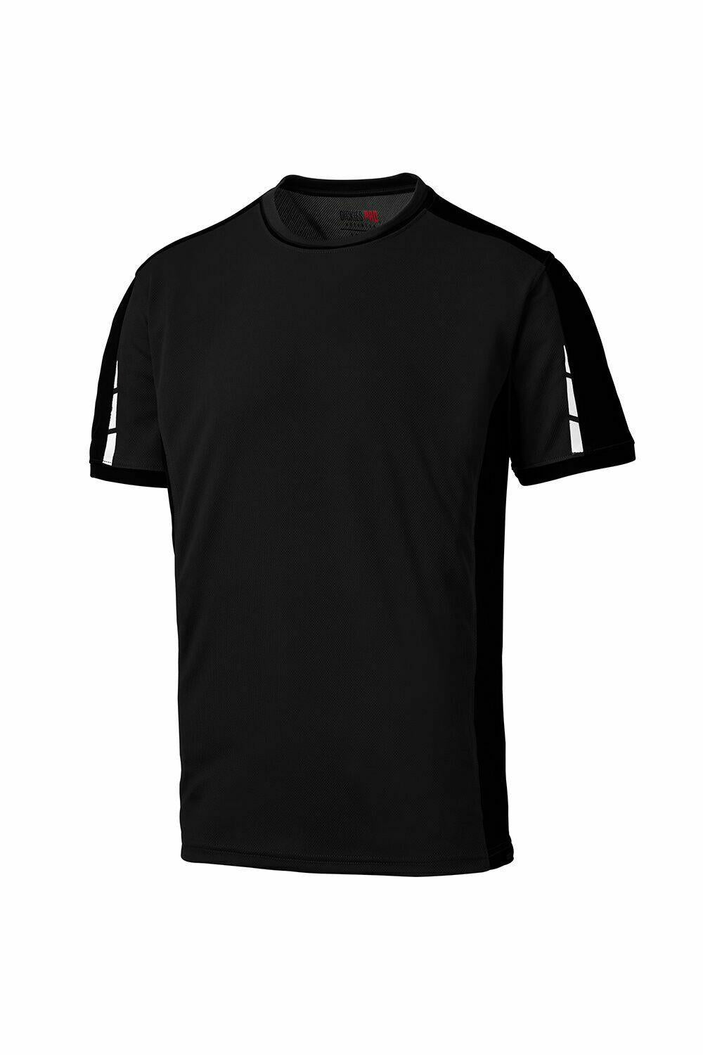Dickies black polyester breathable crew-neck Tee T-shirt #DP1002