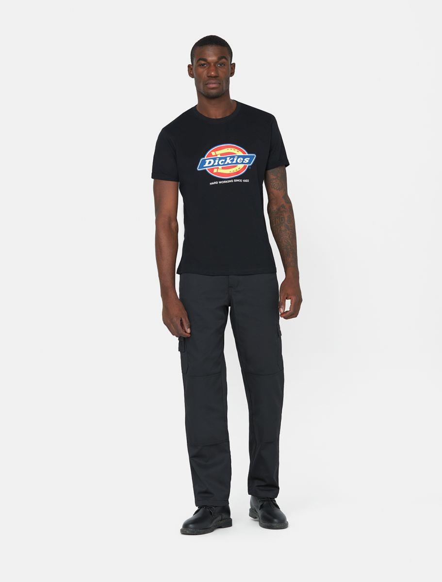 Dickies Denison black cotton logo Tee T-shirt