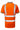 PULSAR® Rail high-visibility orange short-sleeve polo shirt #PR176