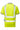 PULSAR® high-visibility yellow short-sleeved hi-viz work polo shirt #P175