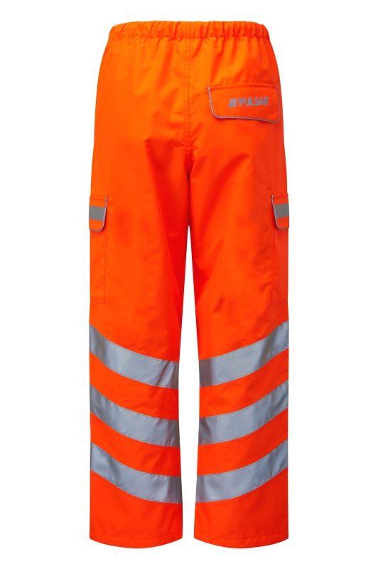 PULSAR® Rail high-visibility waterproof breathable unlined over-trouser #PR503