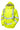 PULSAR® high-visibility waterproof breathable unlined yellow bomber jacket #P533