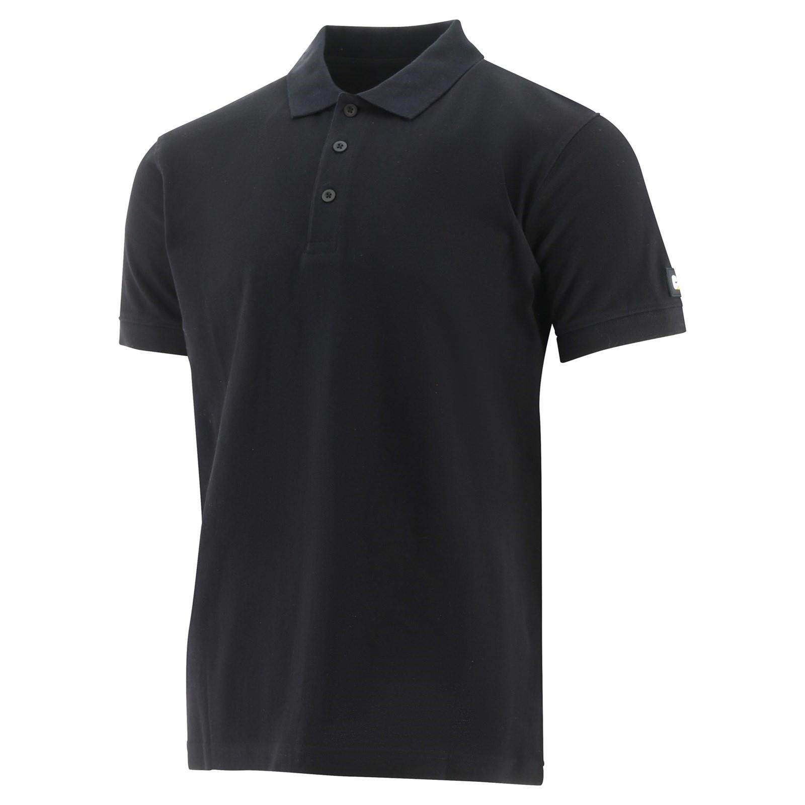 Caterpillar CAT Essentials black polo-shirt #1620023