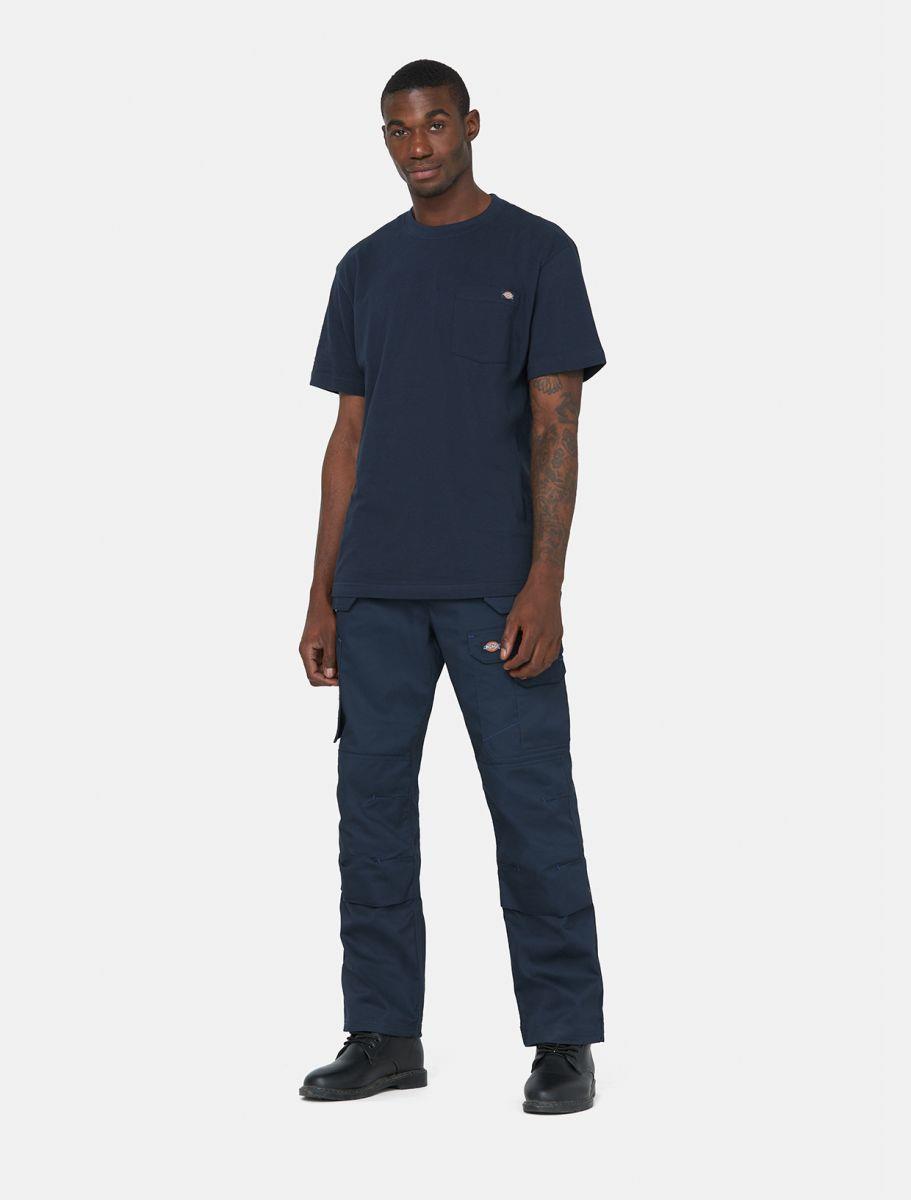 Dickies navy cotton short -sleeve pocket Tee T-Shirt