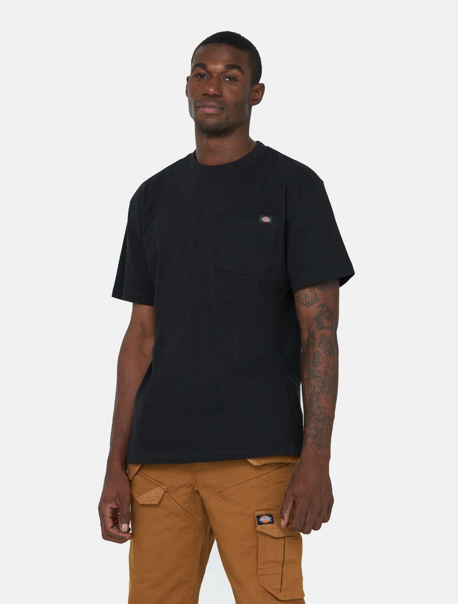 Dickies black cotton short -sleeve pocket Tee T-Shirt