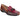 Cotswold Biddlestone chestnut/tan/wine women's slip on lightweight loafer shoe