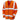 Leo Fremlington high-visibility orange Coolviz long-sleeve waistcoat #S04
