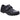 Fleet & Foster Hurghada black luxury leather touch fastening men's shoe