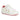 Geox Rebecca girls white/fuchsia breathable trainer #J15BDA