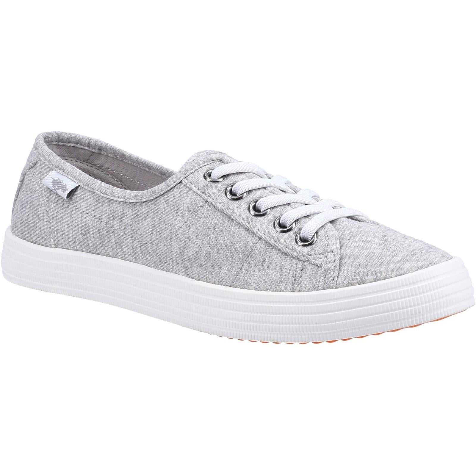 Rocket Dog Chow Chow Summer Jersey light grey ladies plimsoll trainers shoes