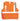Portwest LUL high-visibility orange GO/RT hook & loop quick-release vest #RT19