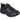 Skechers Microspec Texlor black slip-on design trainer shoe#SK403770L