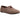 Cotswold Grouse men's brown fabric lined slip-on classic slipper