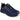 Skechers Malad II S1P navy/tan composite toe/midsole work safety trainers shoes