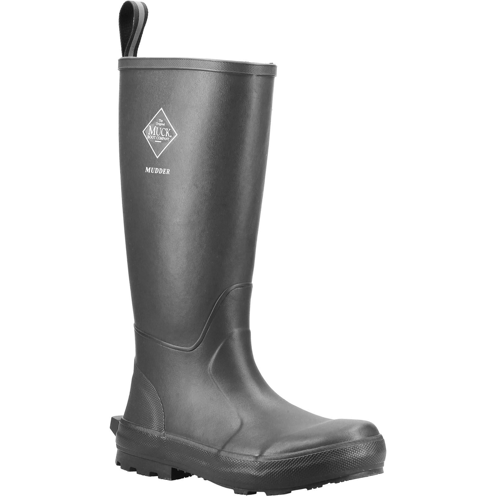 Muck Boots Mudder Tall black memory foam waterproof wellington boots