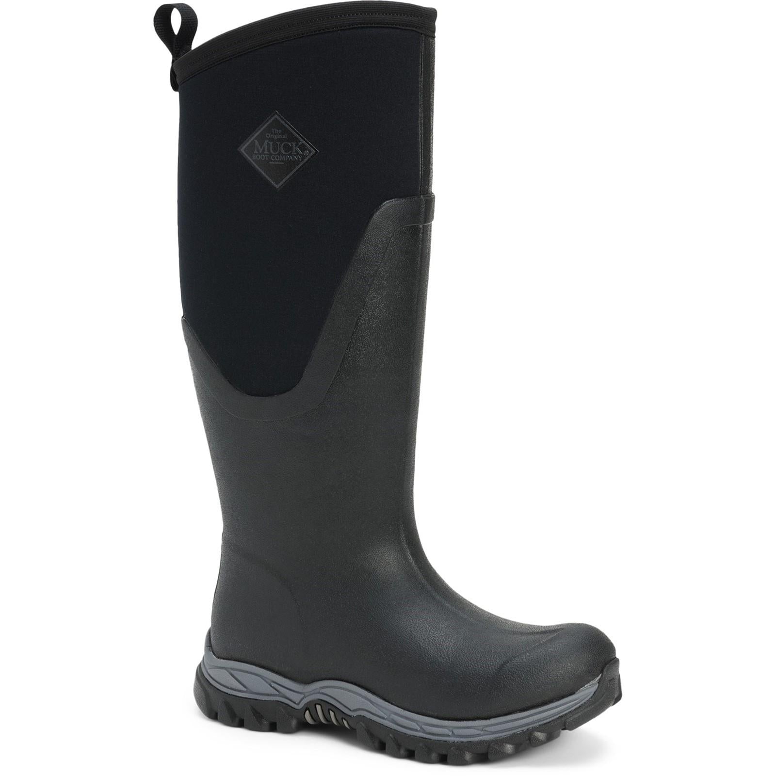 Muck Boots Arctic Sport II Tall ladies black warm fleece lined wellington boots