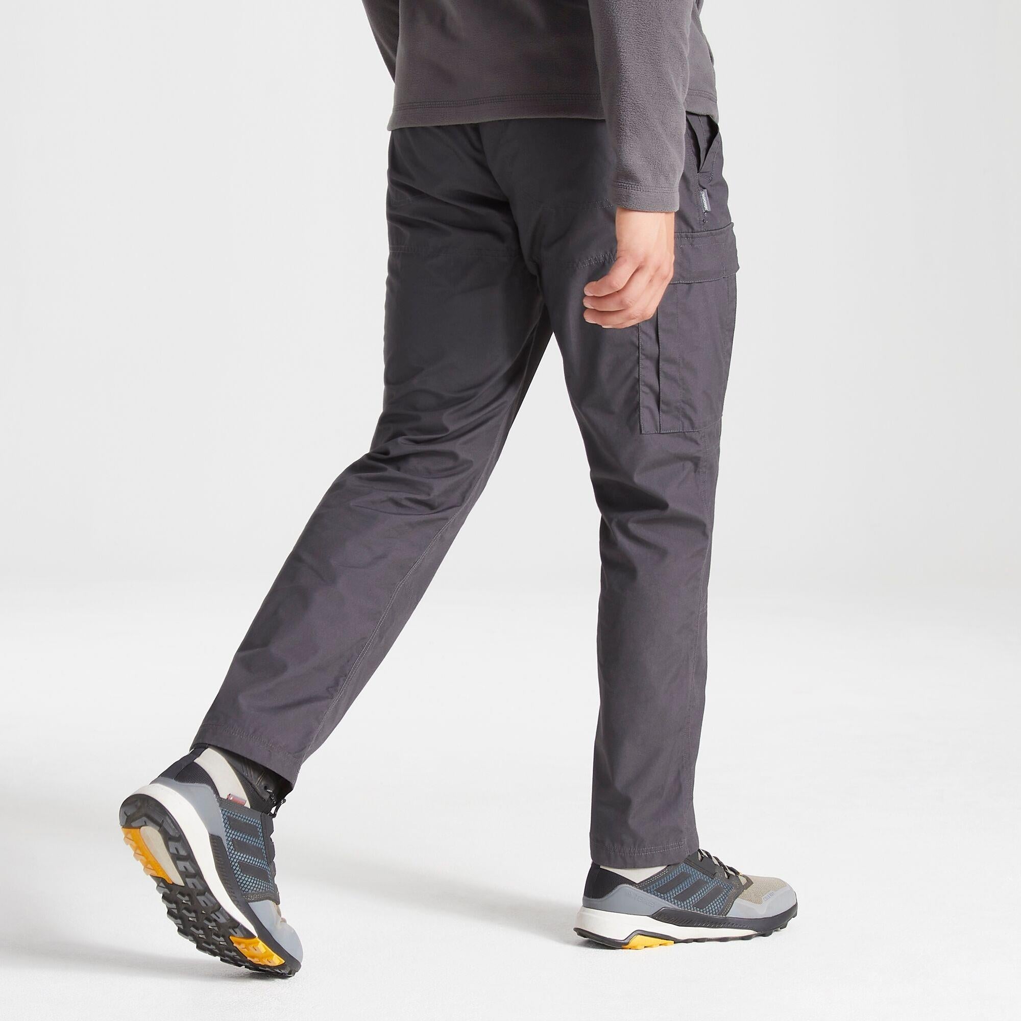 Craghoppers Expert Kiwi Carbon/Grey Men's Tailored Trousers #CEJ001