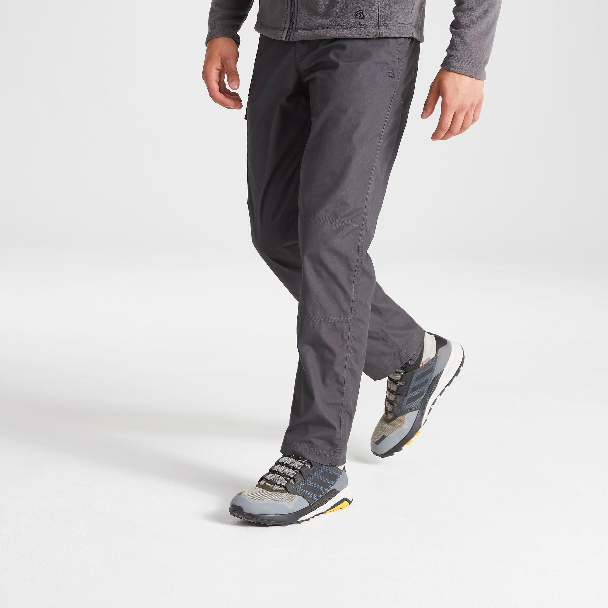 Craghoppers Expert Kiwi Carbon/Grey Men's Tailored Trousers #CEJ001