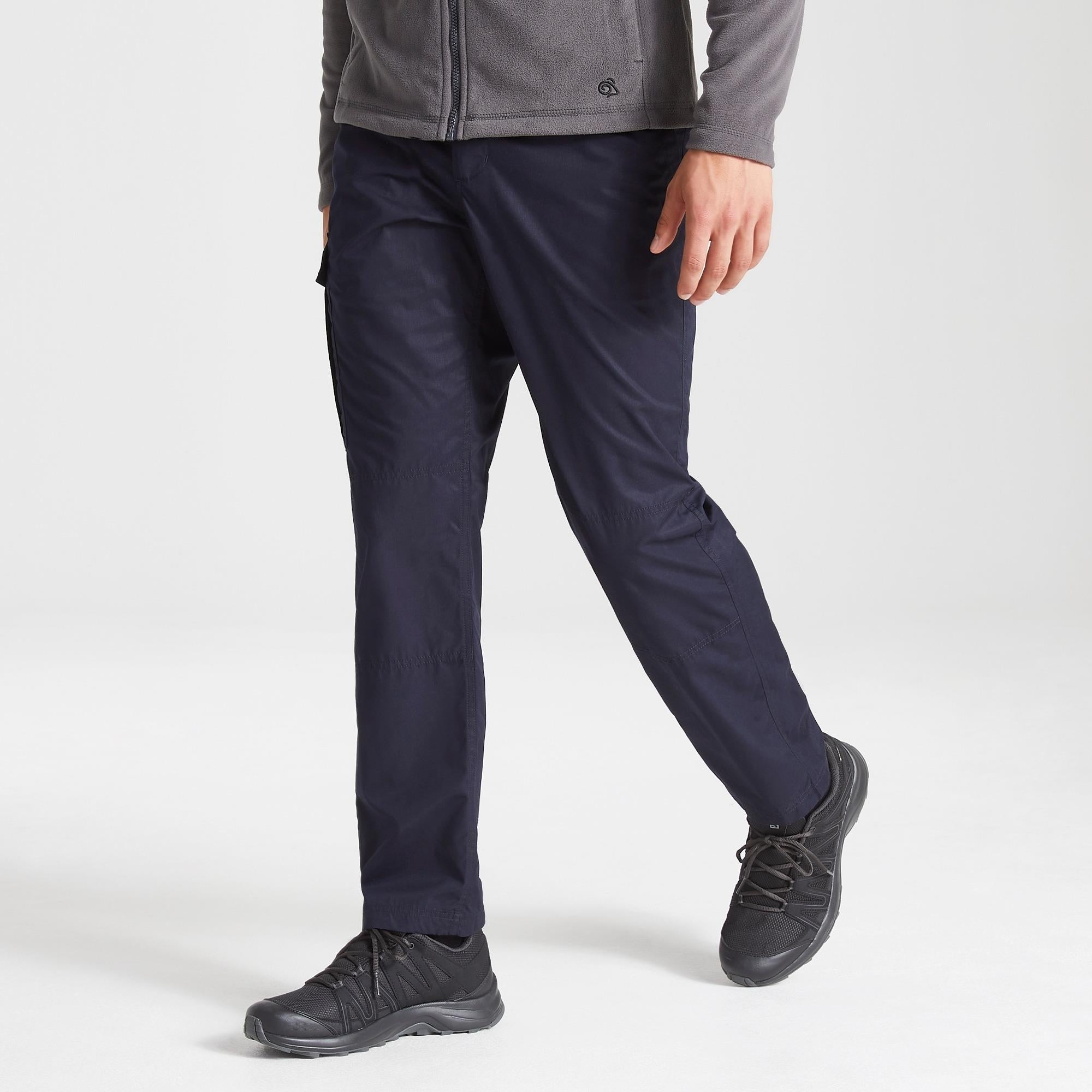 Craghoppers Expert Kiwi Dark/Navy Men's Tailored Trousers #CEJ001