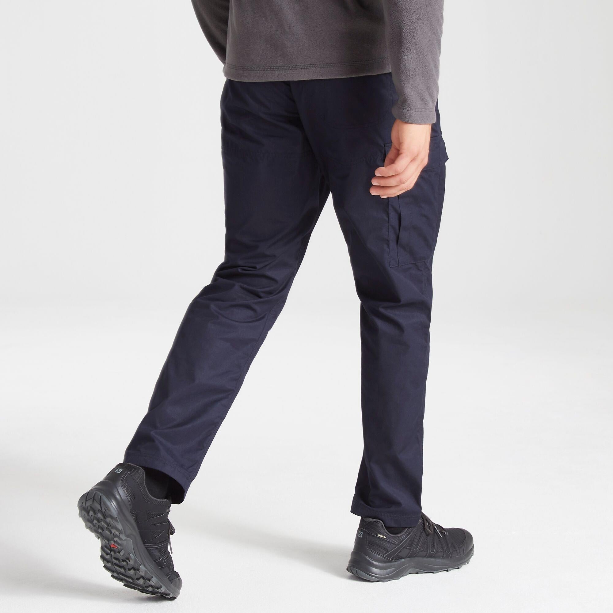 Craghoppers Expert Kiwi Dark/Navy Men's Tailored Trousers #CEJ001