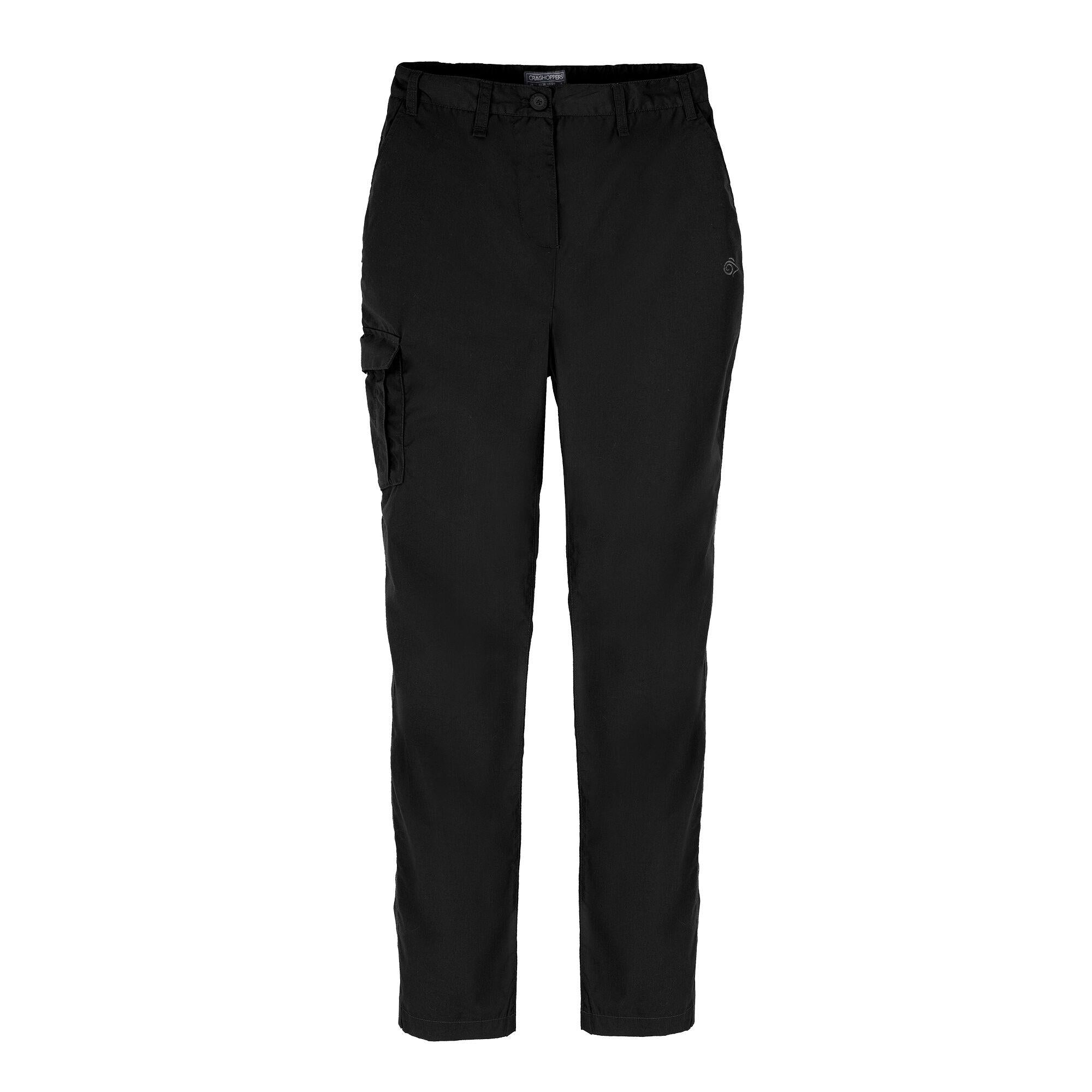 Craghoppers Expert Kiwi Black Women's Trousers #CEJ002