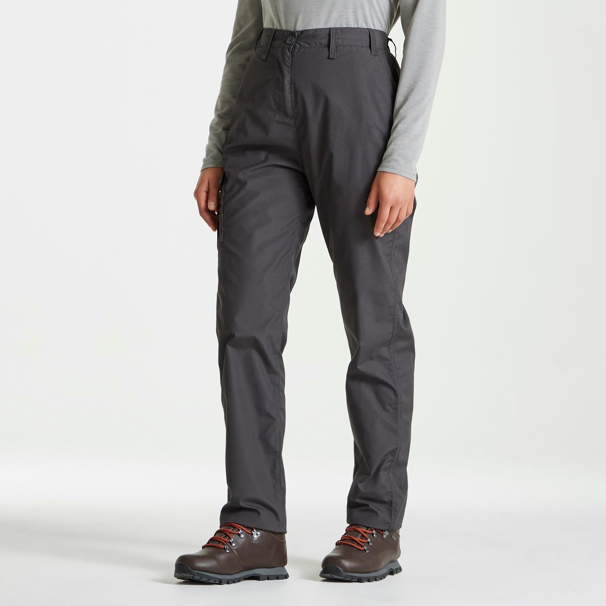 Craghoppers Expert Kiwi Carbon/Grey Women's Trousers #CEJ002