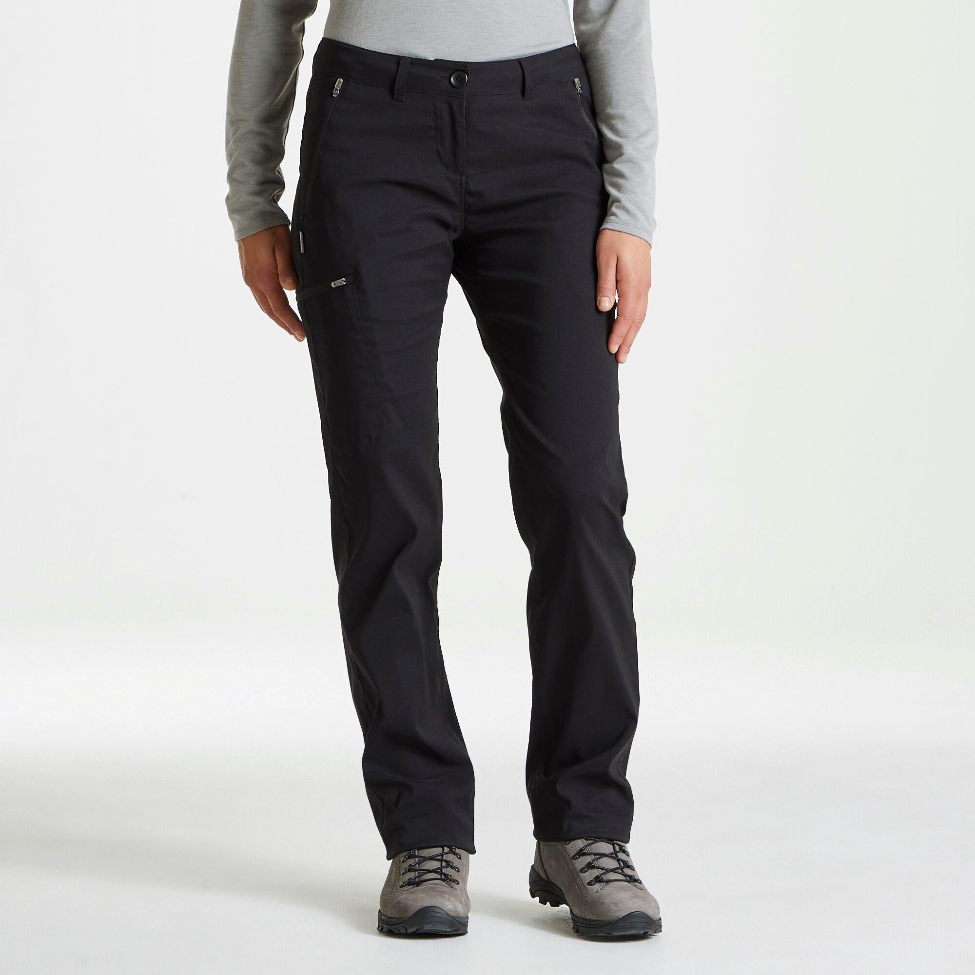 Craghoppers Expert Kiwi Pro Black Women's Stretch Trousers #CEJ004