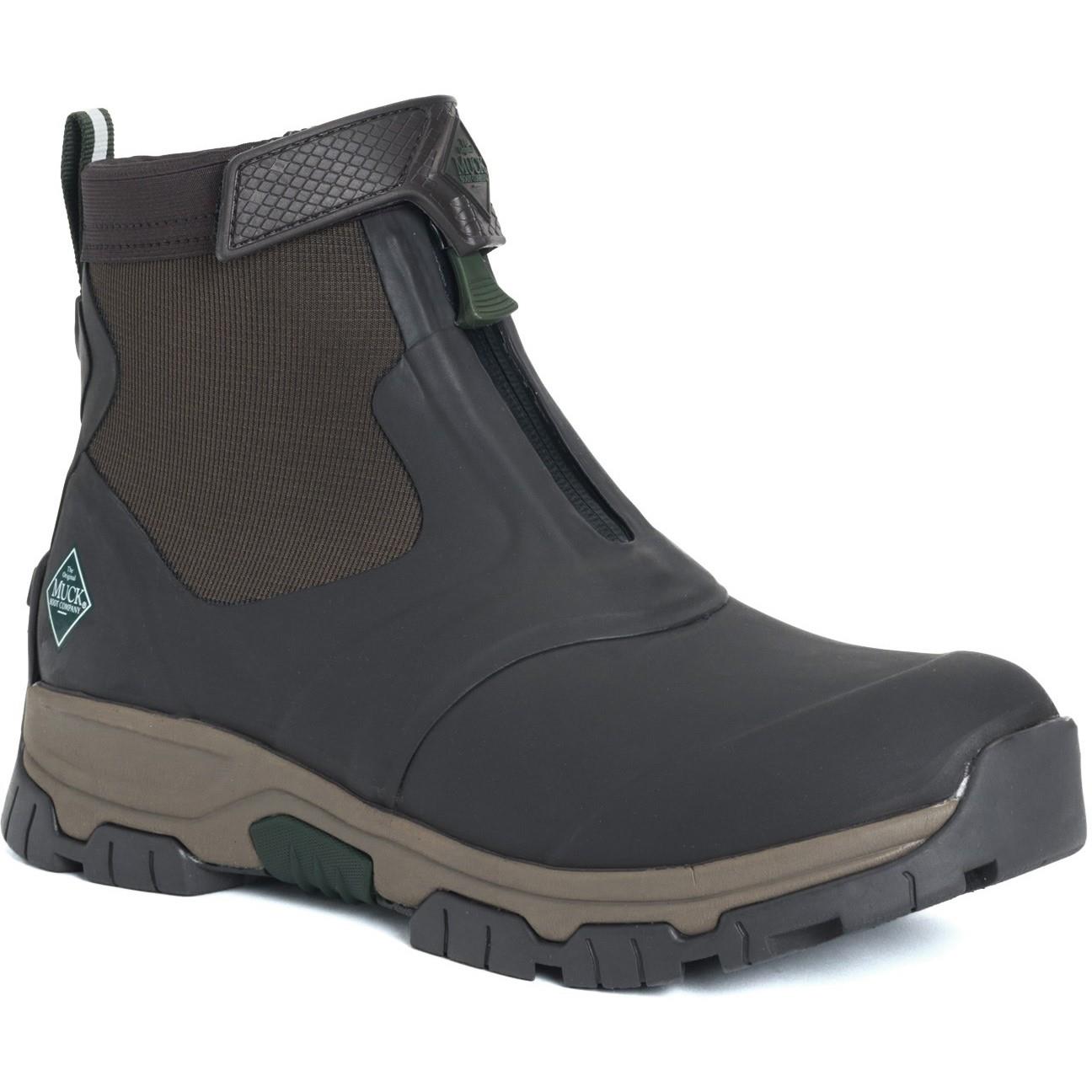 Muck Boots Apex Mid Zip brown waterproof breathable ankle boots