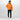 Regatta Dover orange/seal grey men's waterproof fleece-lined bomber jacket #TRW297