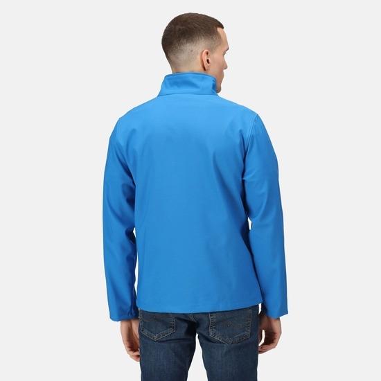 Regatta Classic oxford blue men's lightweight softshell jacket #TRA680