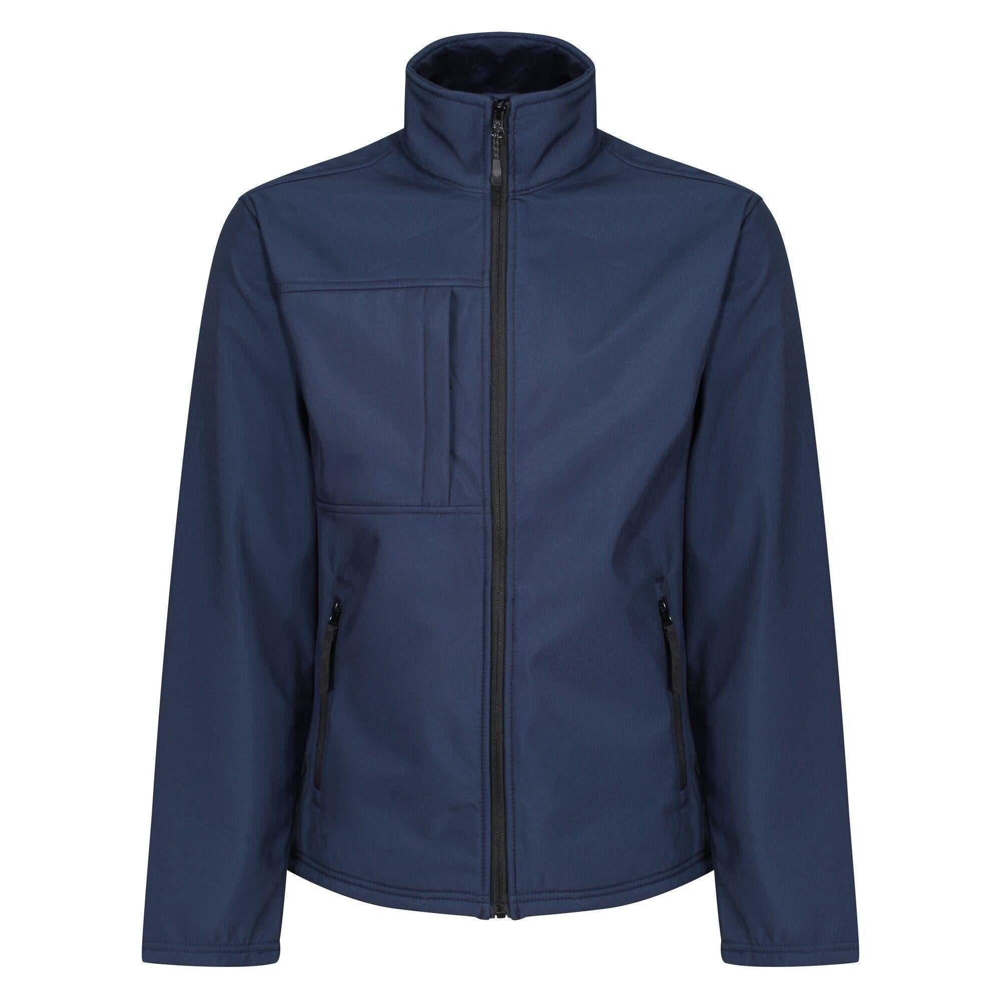 Regatta Octagon II navy/grey men's waterproof stretch softshell jacket #TRA688